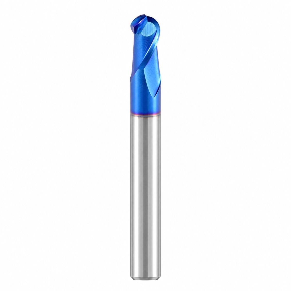 SC2A-K-SERT-UZ-0502C-TB12 Sert Malzeme İçin Uzun Boy Küre Freze / 2 Ağızlı / Ø5 mm